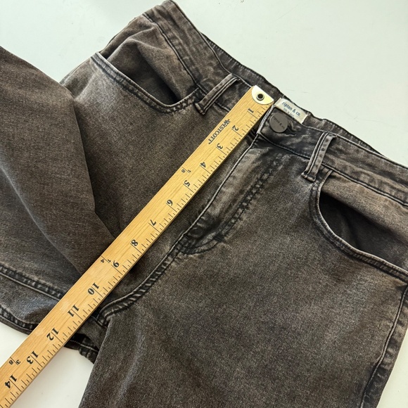Ripton & Co Rustic Brown Denim Stretch High Rise Relaxed Fit Womens 29 x 28 - Picture 9 of 12